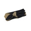 VINGTAINE HB-104-KHABK- Bi-Color Hair Band, Turban, Two Tone Reversible, Solid,