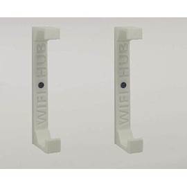 3D Cabin Bracket Compatible With The SKY Q HUB WIFI/Router Internet: Wall mount/bracket : WHITE
