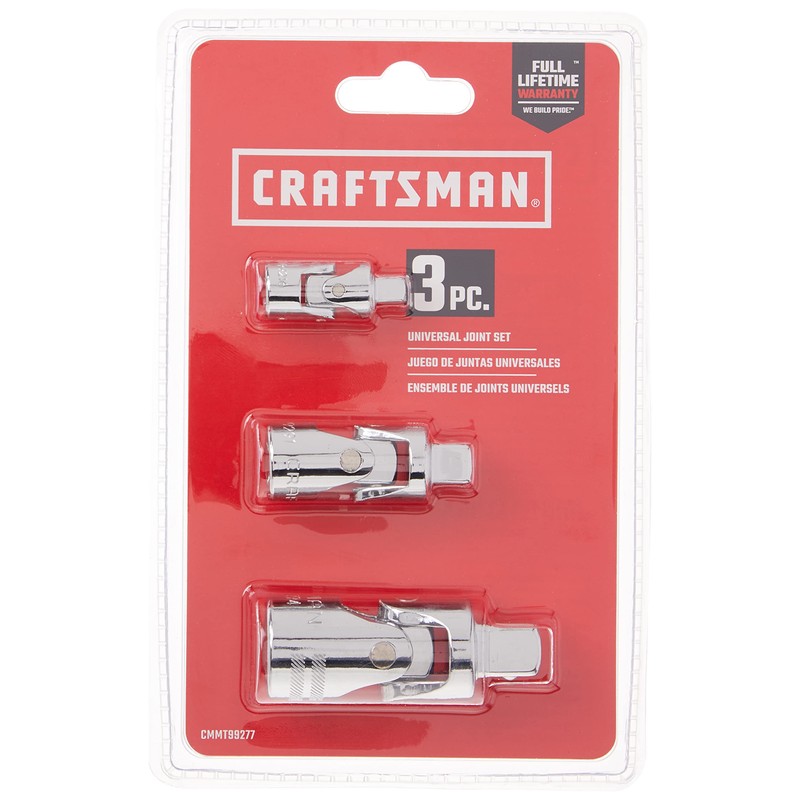 CRAFTSMAN Universal Joint Socket, 3-Piece (CMMT99277)