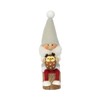 NORDIKA nisse Nordica Nisse Christmas Wooden Doll (Santa Holding Owls