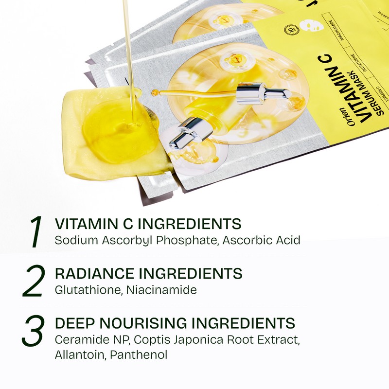 orien Vitamin C Serum Mask (4P) - orien Vitamin C