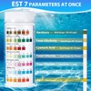 Accevo 7-Way Pool Test Strips, Quick Super Accurate Swimming 100