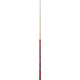 Viper by GLD Products Underground 58" 2-Piece Billiard/Pool Cue, Dragon, 19 Ounce,Red,50-0659-19