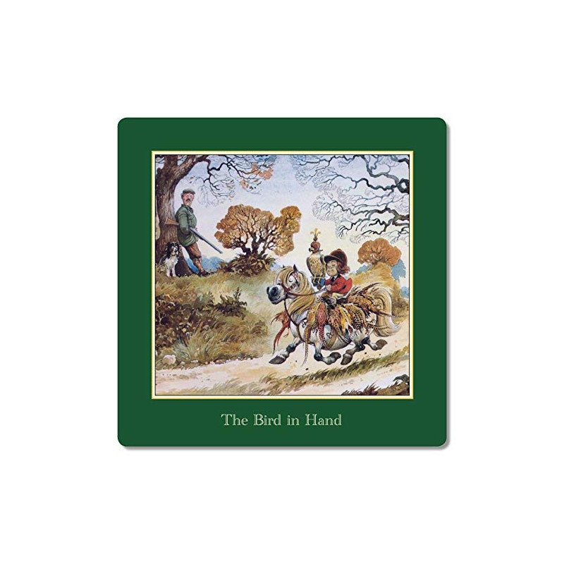 thelwell 6 Shooting Coasters. From his iconic sporting prints. British