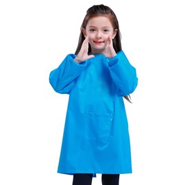 Kids Art Smock Waterproof Child Artist Painting Apron for Girls and Boys School Art Class Age 5-8