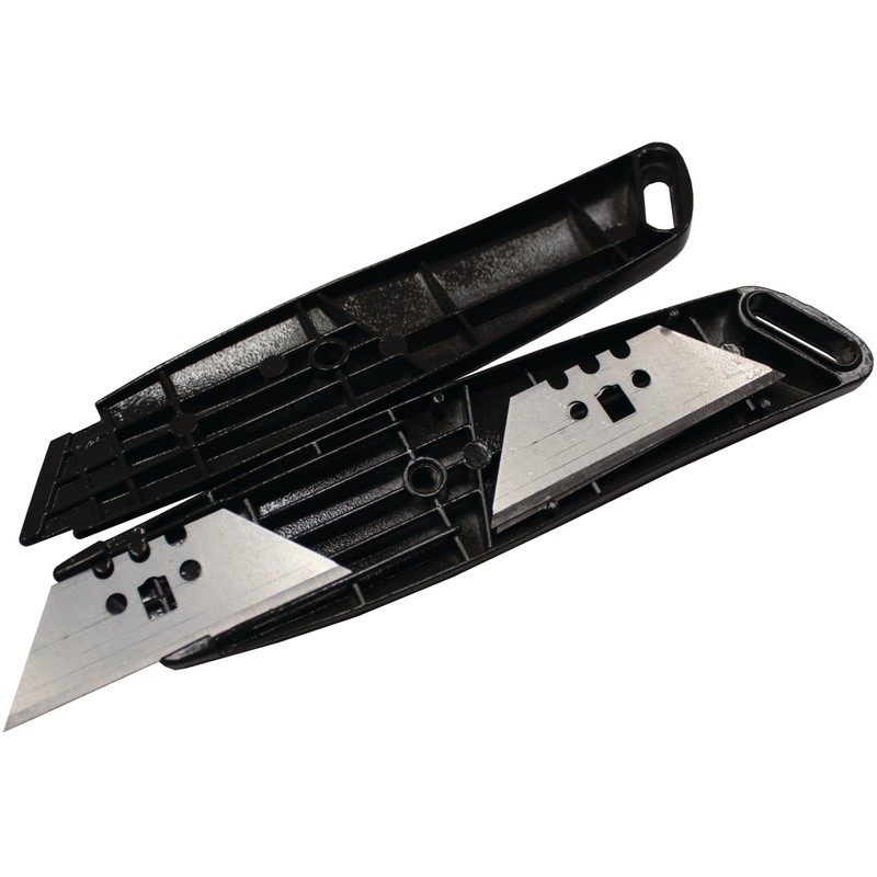 ALLWAY KF3 Fixed Blade Utility Knife with 3 Blades