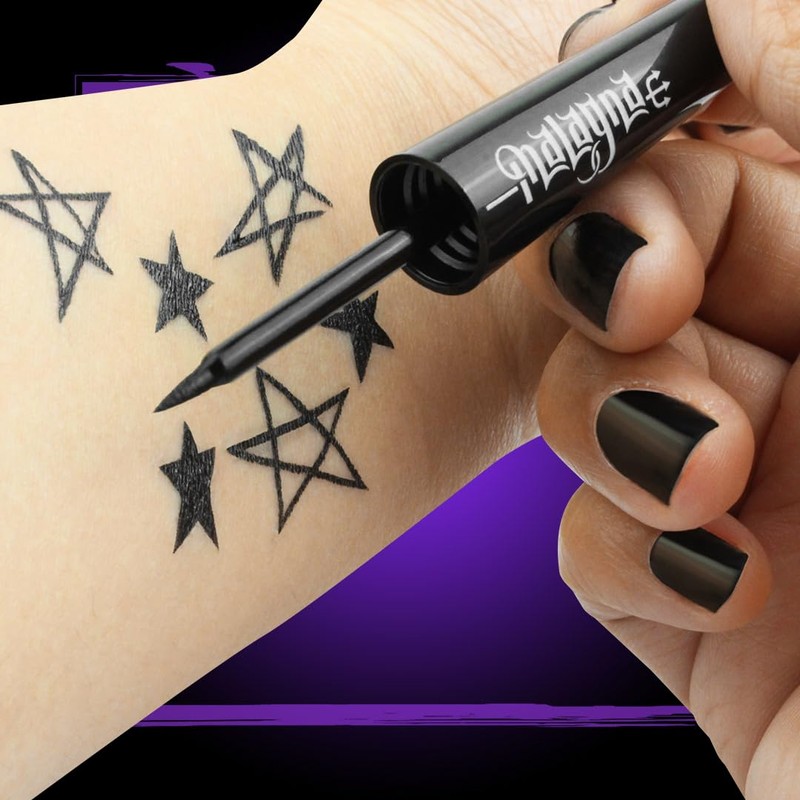 Malagna Cosmetics Delineador ojos waterproof plumon (Siniestro Liquido)