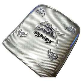 Golf Iron Cover Dragon Dragon Hood Type (Silver)