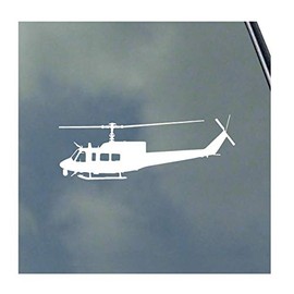 Bell UH-1N Iroquois Huey Flight Pilot Vinyl Sticker Decal Huey Search and Rescue Recon Air Force