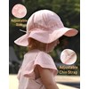 FURTALK Baby Girl Sun Hat Summer Beach Hats with UPF50+