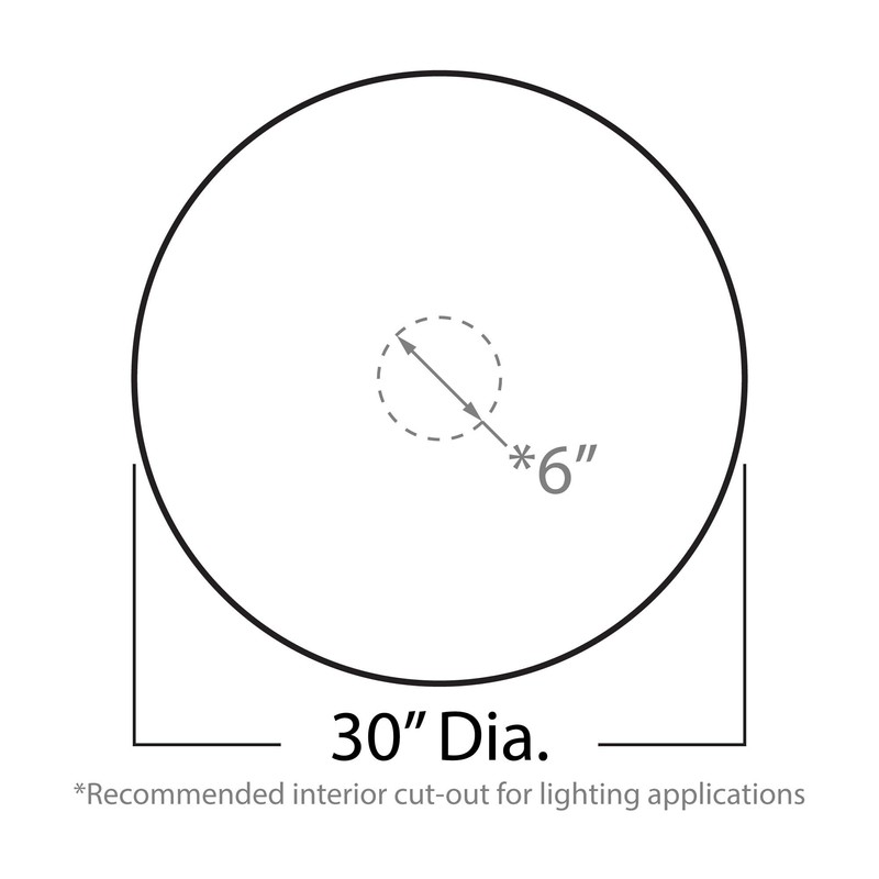 30 inch x 2-3/8 inch Running Rosette and Dots Polyurethane