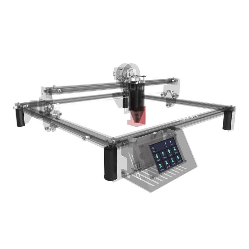 LONGER Foot Post for RAY5 5W/10W/20W Laser Engraving Machine, Height