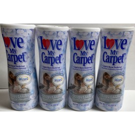 Love My Carpet 2-in-1 Carpet & Room Deodorizer (4-Pack) (Allergen reducer, 4)