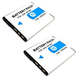 For Sony 2x Li-ion Battery Pack For NP-BN1 Sony DSC-WX70 DSC-WX80 DSC-WX100 DSC-WX150 New