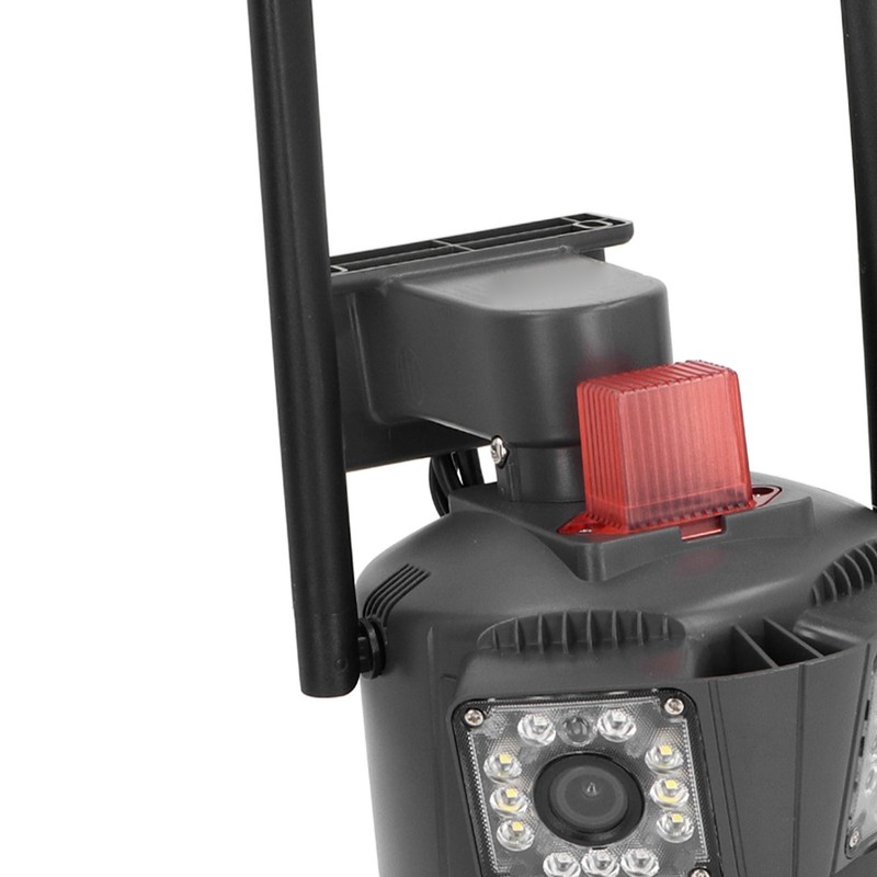 Outdoor 3 Lens Security Camera IP66 Waterproof 2 Way Talk