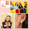 Easter Bunny Egg Earrings for Women Spring Stud Jewelry Outfit