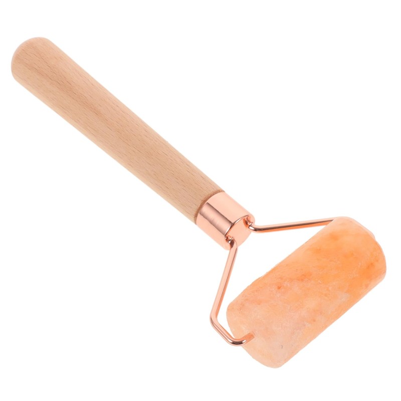 Healeved 5pcs Salt Massage Roller for Face and Neck Care