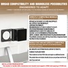 VESA Mount Adapter Plate for Intel NUC & Mac mini
