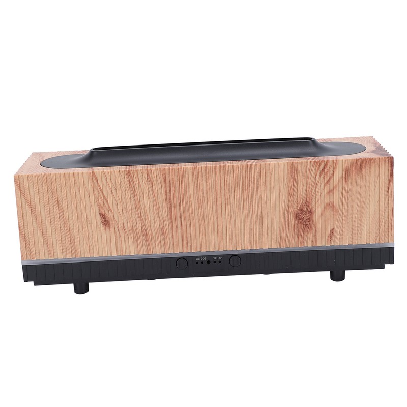 Flame Aroma Diffuser 200ml Woodgrain Model Nano Atomized Humidification Flame