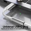 Call Noise Cancellation-USB C to 3.5mm Headphones Adapter,HIFI DAC Audio