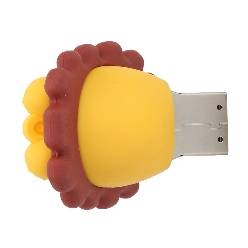 U Disk USB2.0 3 Dimensional Cute Lovely Lion Shape Data