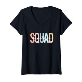 Womens Dermatology Squad Dermatology Nurse Dermatologist V-Neck T-Shirt