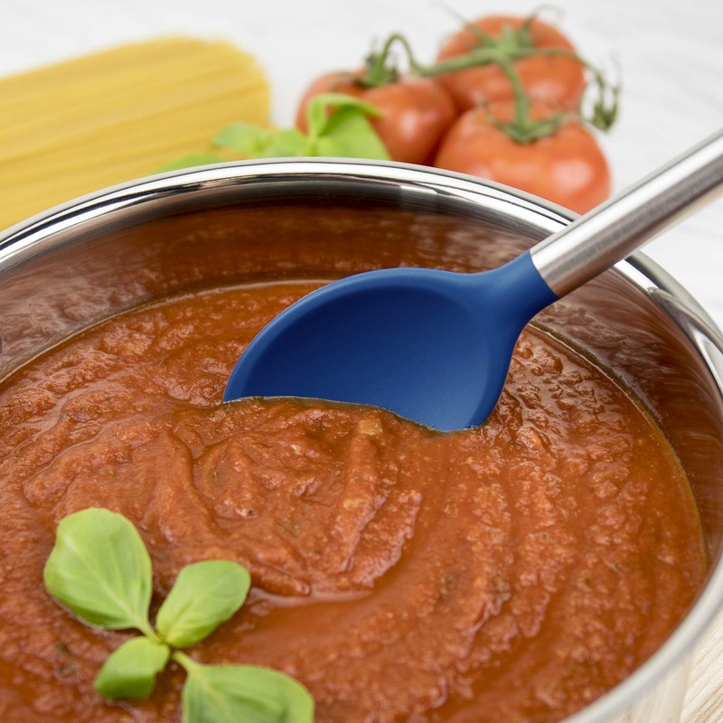 Tovolo Silicone Cooking Utensil Set of 6 Deep Indigo Ladle