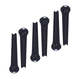 GT BRIDGE PINS-BLK/WH-SET/6 -BP6BK
