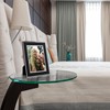 Frametigo Silver Plated Black Photo Frame – Fits Photo Size
