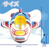 VBACALA 飛行機浮き輪 子供用 足入れ浮き輪 ジェット機デザイン ハンドル付き キッズフロート 男の子向け 高浮力 プール