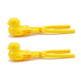 Duck Rice Mold Rice Duck Mold DIY Sushi Molds Animal Rice Tool Rice Molds for Kids Rice Shaper Mold Rice Scoop (2 Pack- Yellow)