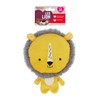 Rosewood Leo Lion, Plush Interactive Dog Toy With Giant Squeaker