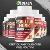 BEBEFEN Psyllium Husk Capsules 2400mg with Black Pepper - 2