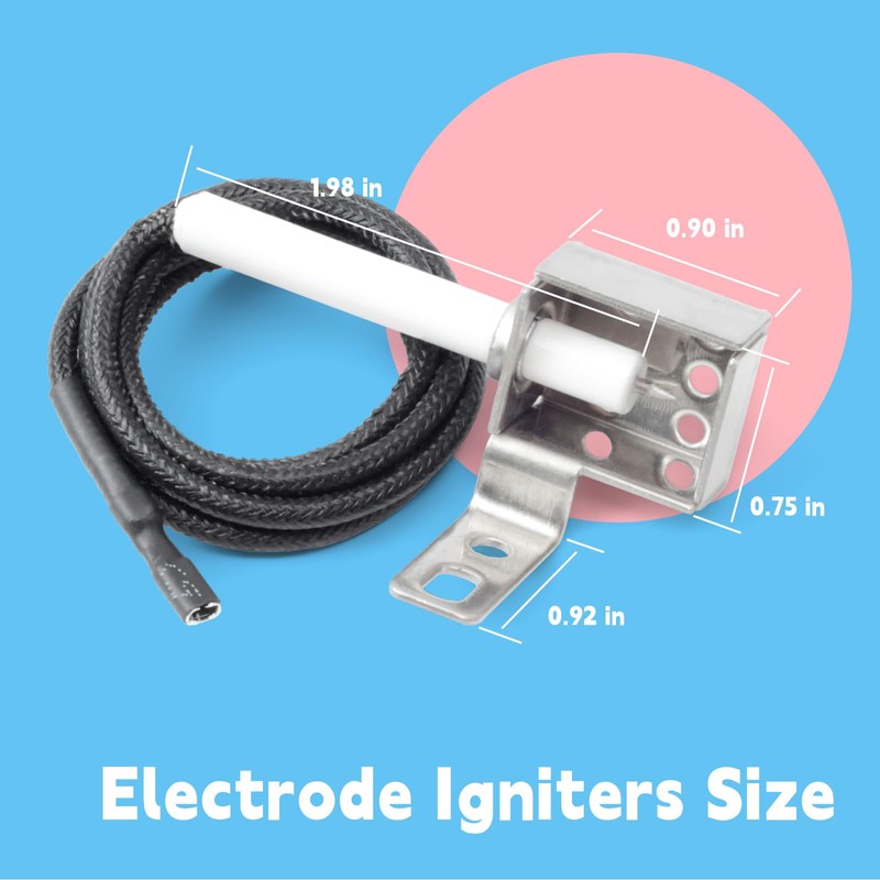 GLOXTED BG179A Grill Electrode Igniters Replacement for Master Forge BG179