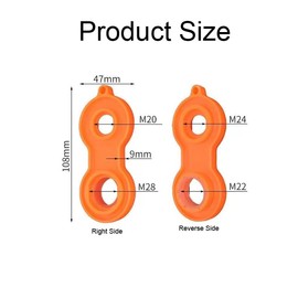 TorSor 3 Pack Faucet Cache Aerator Key Cache Faucet Aerator Removal Wrench Tool 4in1 M20 M22 M24 M28 Wrenches for Kitchen Sink Aerators Replacement Water Saving Flow Restrictor Insert Aerator Filters