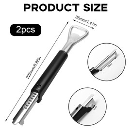 Pack of 2 Bottle Opener for Seniors, Manual Can Opener, Effortless Arthritis Jar Opener, Multifunctional Adjustable Lid Opener for Seniors Weak Hands