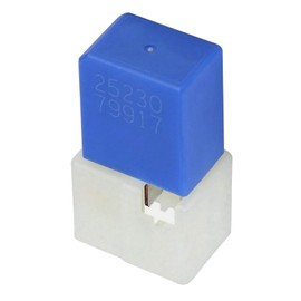 QGQZIQG 4 Pin Relay 25230-79917 for Nissan Titan Versa Xterra Infiniti, 2004-2015; Pathfinder, 2013-2020; Blue, 12V DC, 30A, Normally Open, Panel Mount, Automatic Operation