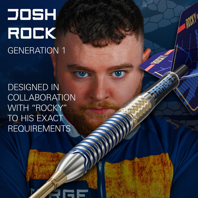 Target Darts Josh Rock Gen 1 Steel Tip Swiss Point