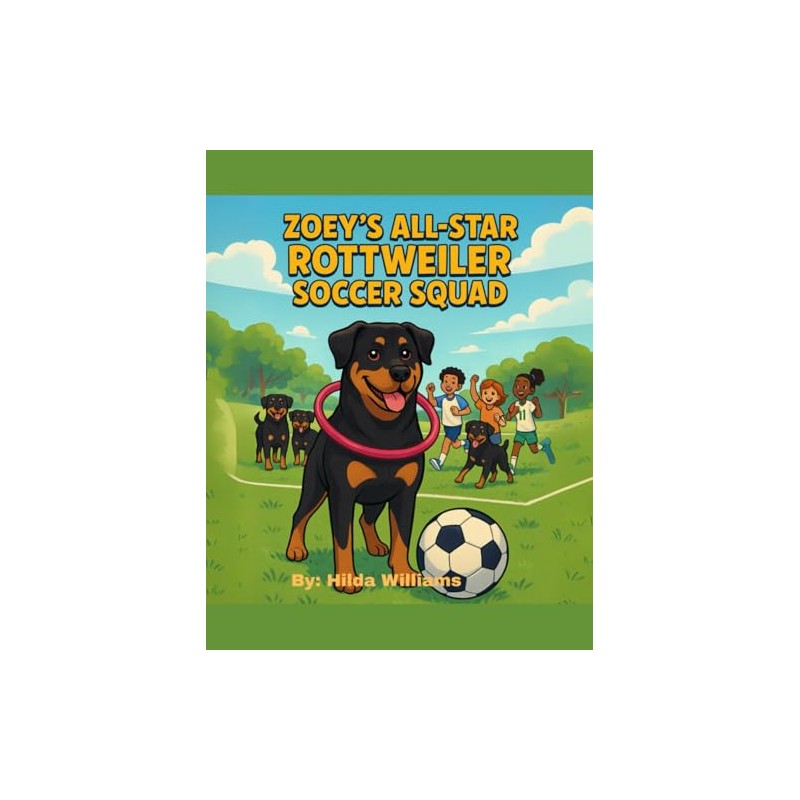 Zoey's All-Star Rottweiler Soccer Squad