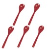 Wakaizumi Lacquerware 1-772-14 Kappo Lacquerware Vermilled Rice Bowl Steamed Spoons,