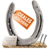 Distribute happiness and give luck - a real horseshoe worn