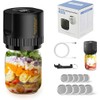 Mason Jar Vacuum Sealer Upgrade Auto Stop Electric Kit 80kPa