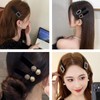Wonninek Bangs Clips, Set of 12, Fashionable Hairpins, Non-Trace Pins,