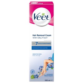Veet Hair Removal Cream Sensitive Skin with Aloe Vera & Vitamin E (100ml)