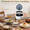 2L Mini Protable Rice Cooker,5 Cups Cooked/3 Cups Uncooked, 400W