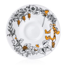 The English Ladies Co Winnie The Pooh Tigger Teacup and Saucer, Fine Bone China, 15 × 15 × 7.2 cm, Multicolor