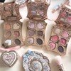 Flower Knows Bunny Garden 6-Color Makeup Palette,Lavender Purple Face Makeup