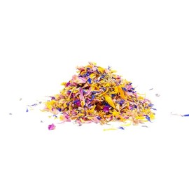 Edible Flower Mix, Flower Mix, Dried Flowers, Colourful, Decorative for Baking or Cooking, Edible Flowers, 15 g