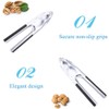 oujilet Nutcracker Pecan Cracker Nut Opener Lobster Cracker with Non