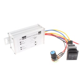 NOYITO PWM Motor Speed Controller 10A DC 9V-60V 12V 24V 36V 48V Brush Motor Controller (10A)